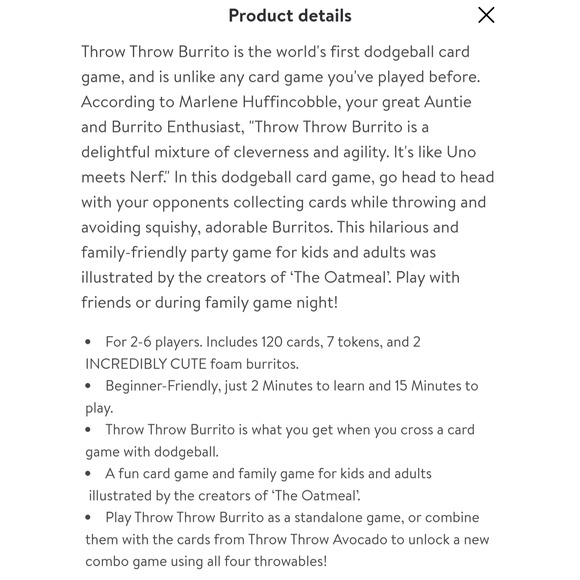 Throw Throw Burrito Dodge Ball Board Game by Exploding Kittens! Good Condition! - Picture 4 of 4